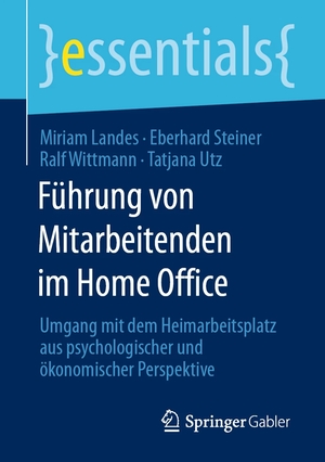 Cover von Führung von Mitarbeitenden im Home Office